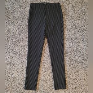 Who What Wear Pinstripe Stretch Pants